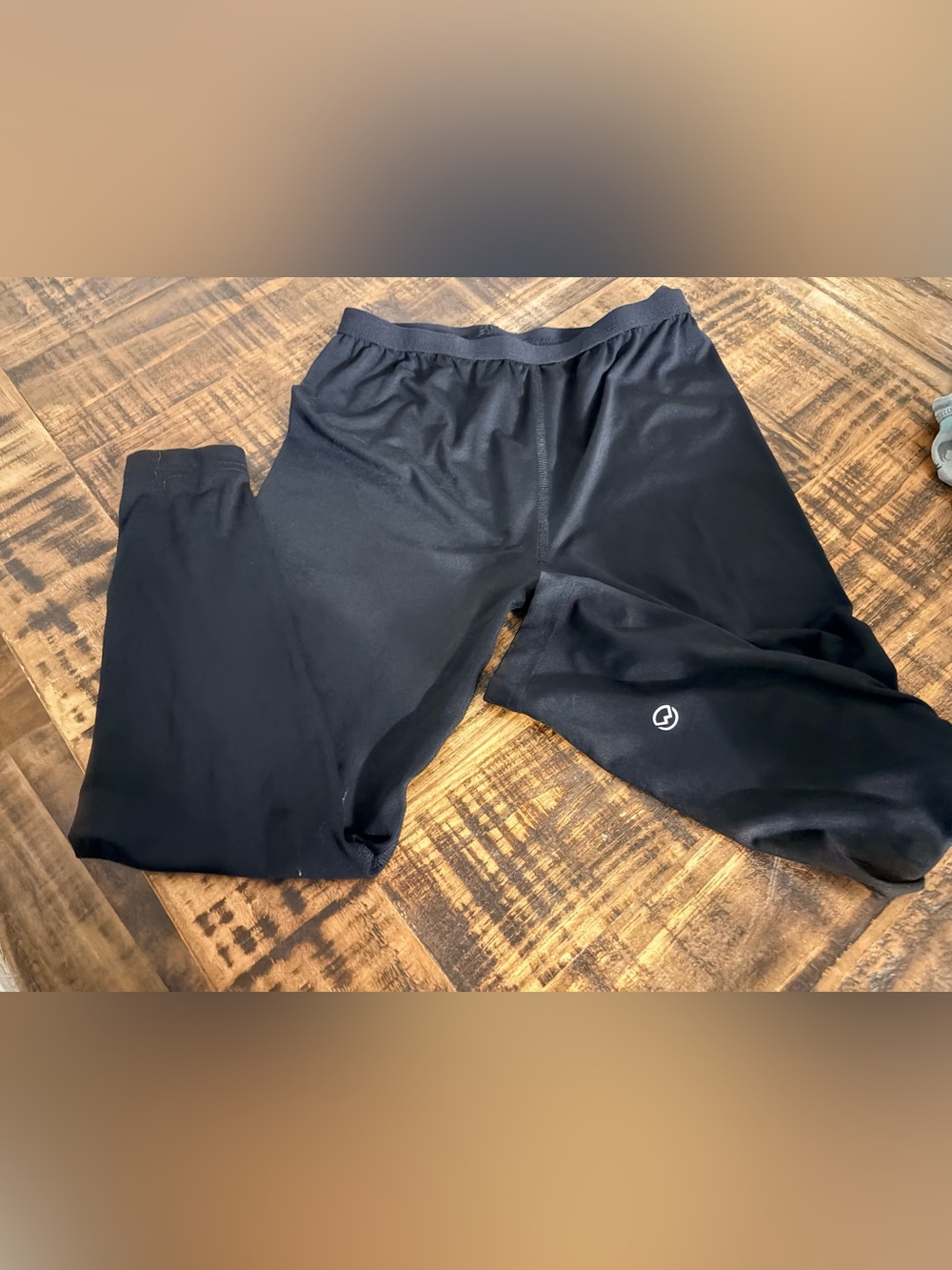Magellan Outdoors Black Kids thermal bottoms